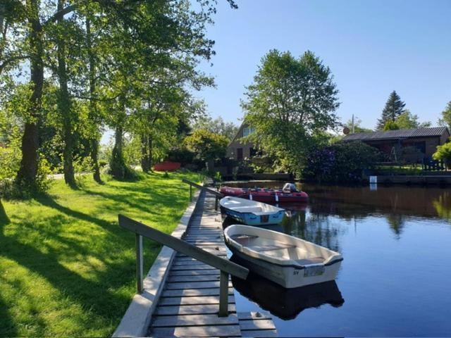 Ferienhaus Grosses Meer Mit Ruderboot Villa Sudbrookmerland Exterior photo