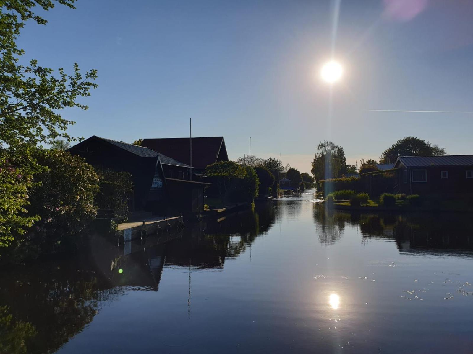 Ferienhaus Grosses Meer Mit Ruderboot Villa Sudbrookmerland Exterior photo